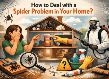 Deal with a Spider Problem