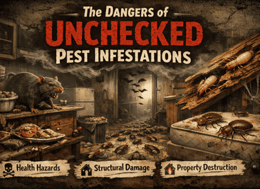 The Dangers of Unchecked Pest Infestations